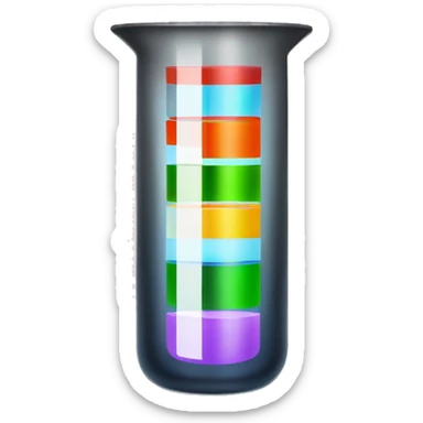 graduated cylinders sticker