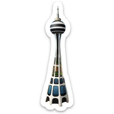 teleferico barcelona sticker