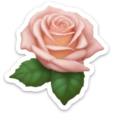 Dauphin rose sticker