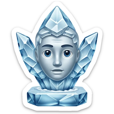 Ice Statue sticker