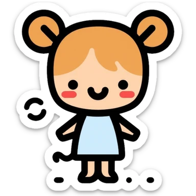 child figure sticker