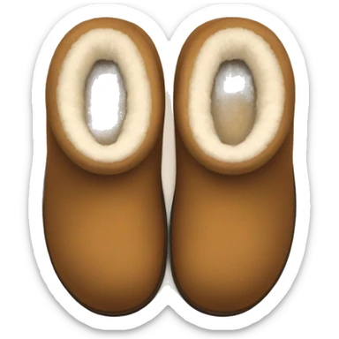 UGG slippers  sticker