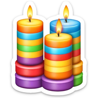 Edible Candles sticker