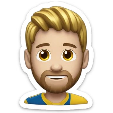 messi balon de oro sticker