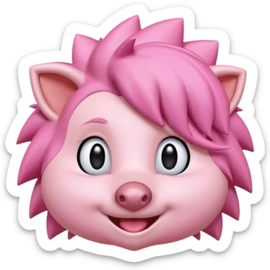 amy sonic hedgehog sticker