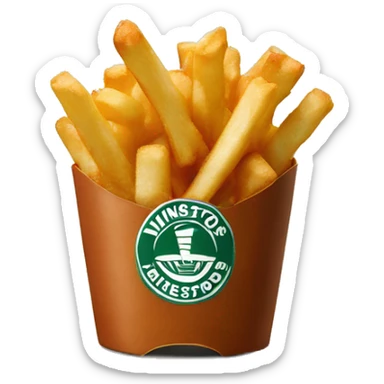 wingstop fries sticker