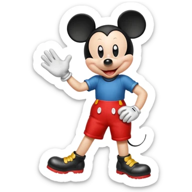 .micky mouse sticker