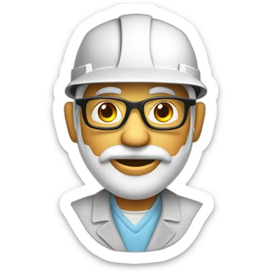 Engineer Data Scients of the India with eyeglass sticker