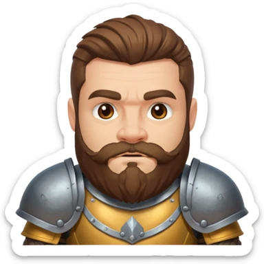 Dwarf character sticker