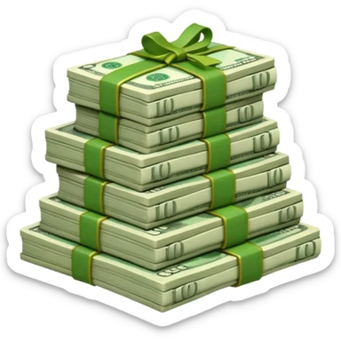 money growth sticker