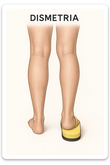 Dismetria versione anatomica sticker