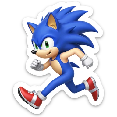 Sonic sticker