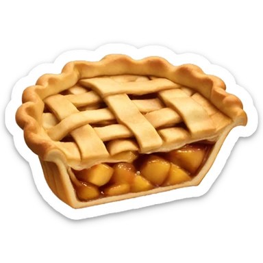 apple pie sticker