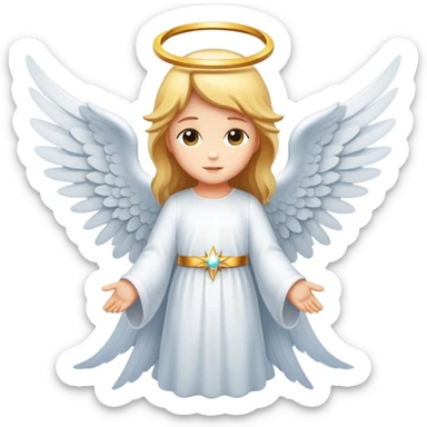 Biblically accurate angel of the Yahweh sticker