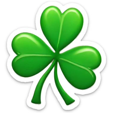 coin with Shamrock sticker