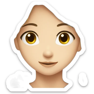 awesome handsome anime girl sticker