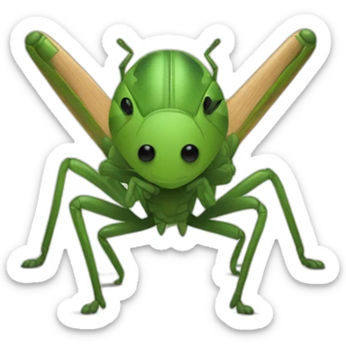 Cricket sticker