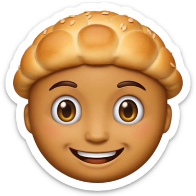 Bake a baddie emoji sticker