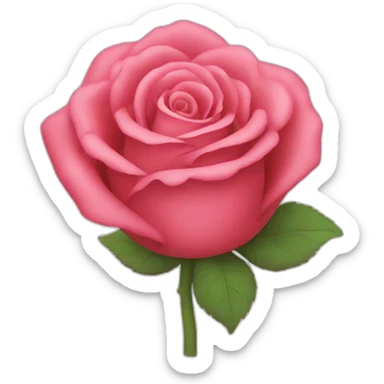 Cœur rose sticker
