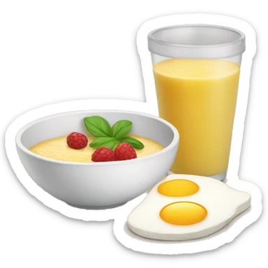 desayuno saludable sticker