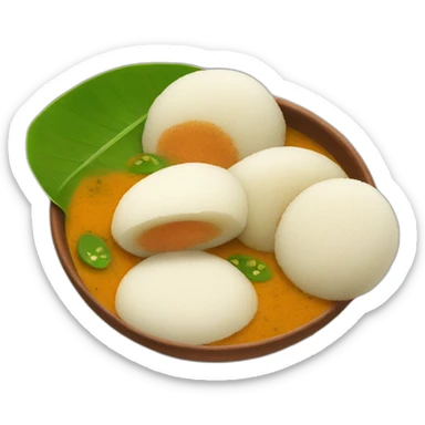 Idli sambar sticker