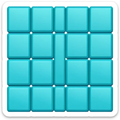 Numberblock 32 sticker