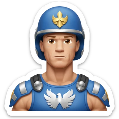 dc peacemaker john cena sticker