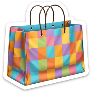 aesthetic shopping bags sticker
