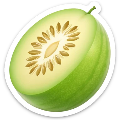honeydew melon sticker