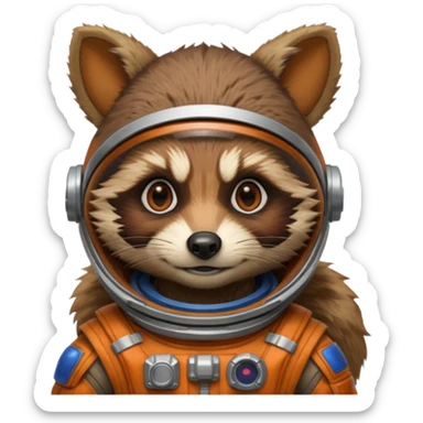 Rocket Raccoon sticker