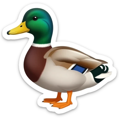 Duck sticker