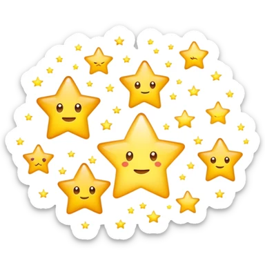 Stars sticker