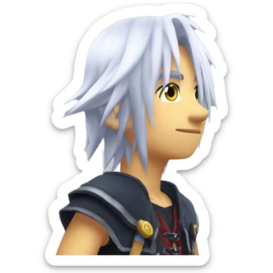 Riku Kingdom Hearts sticker