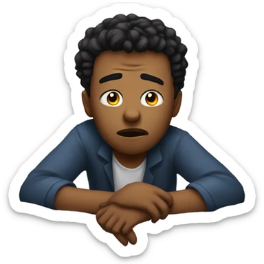 In my feelings when trying to sleep  sticker