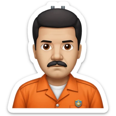 Nicolas maduro en la carcel sticker