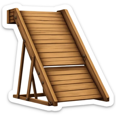 jump ramp on top view sticker