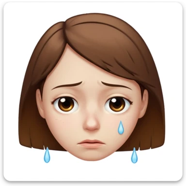 Just heard a sad story and don't know how to react sticker