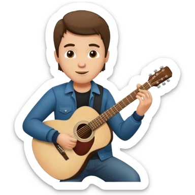 shep Musician sticker