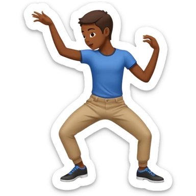 Shake butt dance sticker