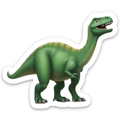 vinegar dinosaur sticker