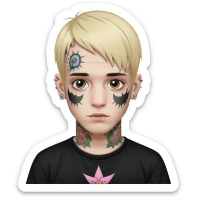 Lil peep sticker