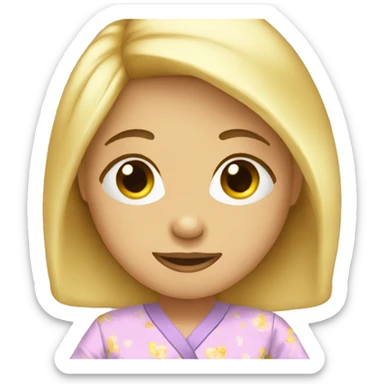 pyjama dress sticker