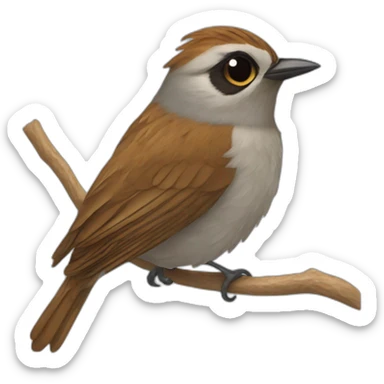 Moineau sticker