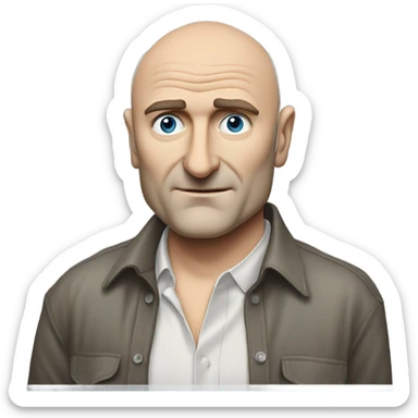 Phil Collins sticker