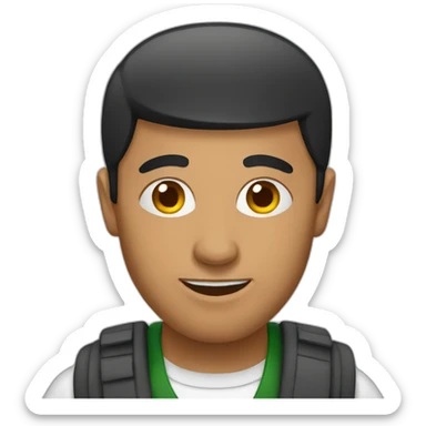 Algerian man  sticker