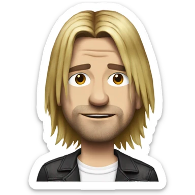 Kurt Cobain sticker