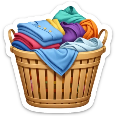generate emoji for laundry  business  sticker
