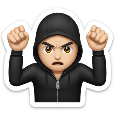 Robbery emoji sticker