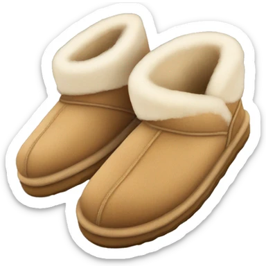 UGG slippers  sticker
