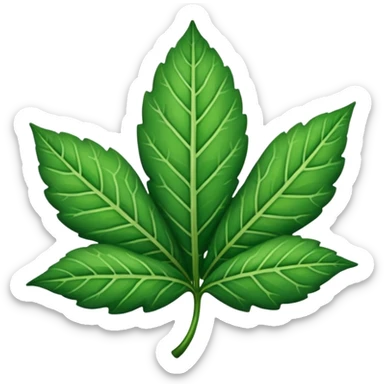 leaf sticker